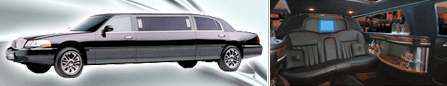 Lincoln Town car Stretch Limousine Black